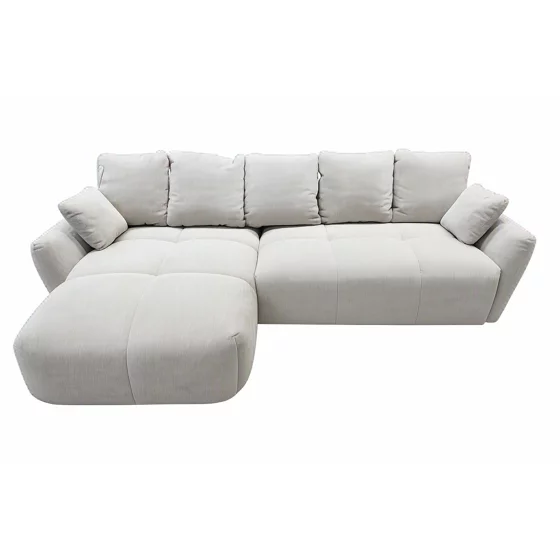 Coltar Extensibil Bloom, 289x168x102 h cm, Stofa Gri Deschis picture - 2