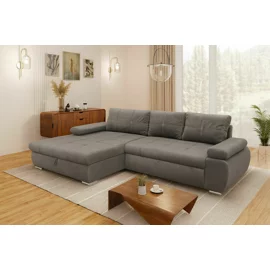 Coltar Extensibil Breva, 294x174x88, Stofa, Gri