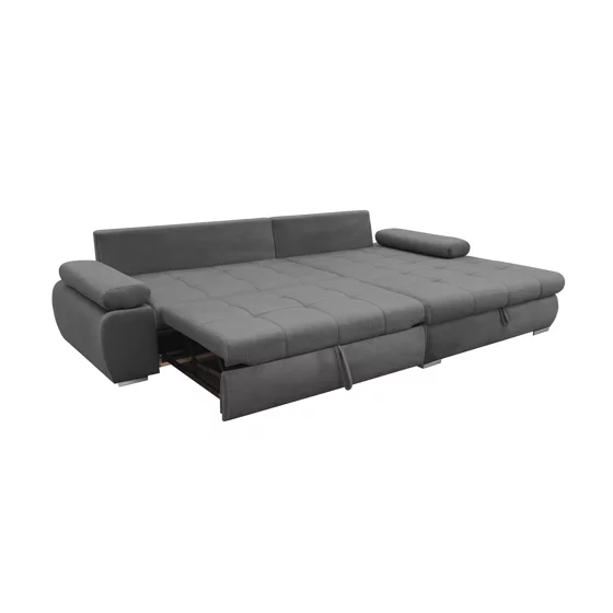 Coltar Extensibil Breva, 294x174x88, Stofa, Gri picture - 3