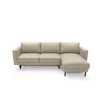 Coltar Extensibil California, Universal, 262x156x87 h cm, Piele Ecologica, Beige picture - 6