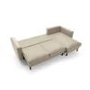 Coltar Extensibil California, Universal, 262x156x87 h cm, Piele Ecologica, Beige picture - 8