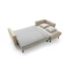 Coltar Extensibil California, Universal, 262x156x87 h cm, Piele Ecologica, Beige picture - 9