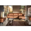 Coltar Extensibil California, Universal, 262x156x87 h cm, Piele Ecologica, Rust picture - 2