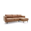 Coltar Extensibil California, Universal, 262x156x87 h cm, Piele Ecologica, Rust picture - 4