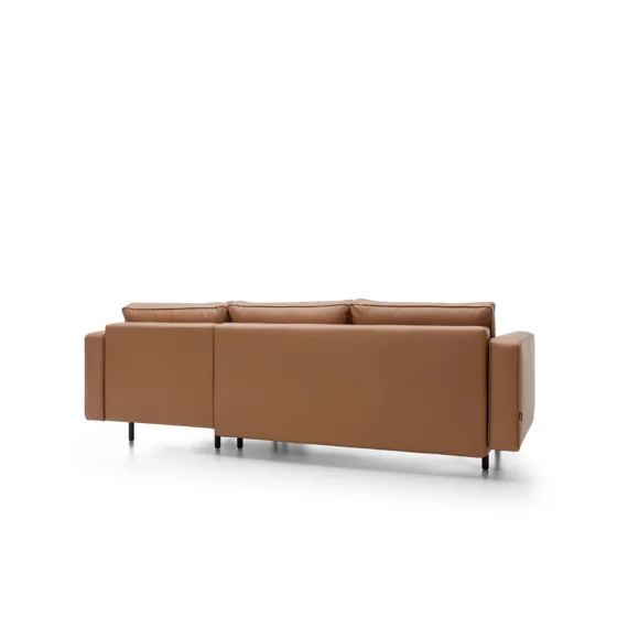Coltar Extensibil California, Universal, 262x156x87 h cm, Piele Ecologica, Rust picture - 7