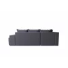 Coltar Extensibil Dallas Cu Tabureti,  265x182x68 h cm, Stofa Gri, Colt Stanga picture - 8
