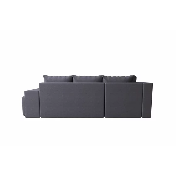 Coltar Extensibil Dallas Cu Tabureti,  265x182x68 h cm, Stofa Gri, Colt Stanga picture - 8