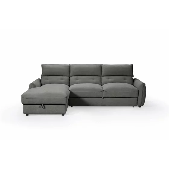 Coltar Extensibil Delpo, 284x162x94 cm, Stofa, Gri, picture - 2