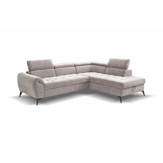 Coltar Extensibil Eden, 248x200x74-92 h cm, Stofa picture - 6