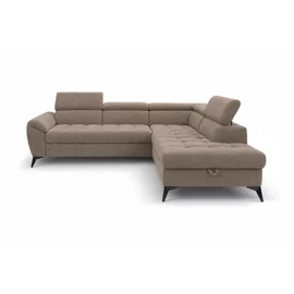 Coltar Extensibil Eden, 248x200x74-92 h cm, Stofa Maro, Vibe 21
