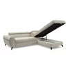 Coltar Extensibil Elena, 251x203x70-90 h cm, Stofa Gri Deschis picture - 4