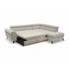 Coltar Extensibil Elena, 251x203x70-90 h cm, Stofa Gri Deschis picture - 5