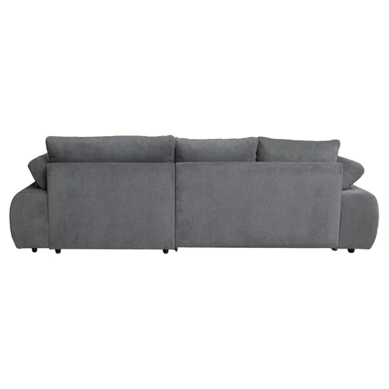 Coltar Extensibil Eternity, Spatiu de Depozitare, 295x177x90 h cm, Stofa, Gri picture - 6
