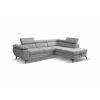 Coltar Extensibil Floris, 256x200x75-90 h cm, Stofa, Gri picture - 5