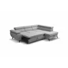 Coltar Extensibil Floris, 256x200x75-90 h cm, Stofa, Gri picture - 3