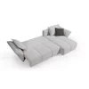 Coltar Extensibil Forio, 320/297x171x88 h cm, Stofa Beige picture - 2