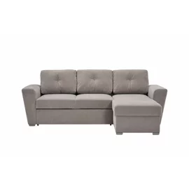 Coltar Extensibil Leyja, Universal, 244x157x86 h cm, Stofa Beige Nisip