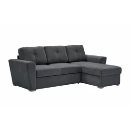 Coltar Extensibil Leyja, Universal, 244x157x86 h cm, Stofa Gri