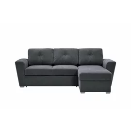 Coltar Extensibil Leyja, Universal, 244x157x86 h cm, Stofa Gri