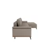 Coltar Extensibil Luigi, 262x168x85 h cm, Stofa, Taupe picture - 4