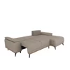 Coltar Extensibil Luigi, 262x168x85 h cm, Stofa, Taupe picture - 8