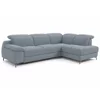 Coltar Extensibil Luise, 281x207x80 h cm, Stofa Albastra picture - 1