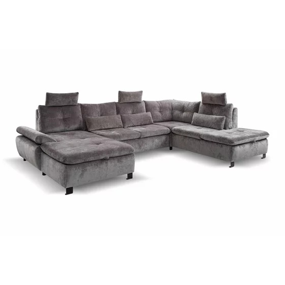 Coltar Extensibil Madeira PR3, 350x235x184 h cm, Stofa Vibe 95 Gri picture - 1