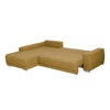 Coltar Extensibil Maribor, 282x205x92 h cm, Stofa, Galben Mustar, Stanga picture - 3