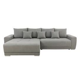 Coltar Extensibil Maribor, 282x205x92 h cm, Stofa Gri,Stanga