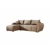 Coltar Extensibil Matola, Universal, Compartiment Depozitare, 246x145x82 h cm, Stofa, beige picture - 3