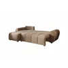 Coltar Extensibil Matola, Universal, Compartiment Depozitare, 246x145x82 h cm, Stofa, beige picture - 4