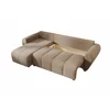 Coltar Extensibil Matola, Universal, Compartiment Depozitare, 246x145x82 h cm, Stofa, beige picture - 5