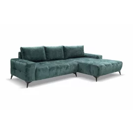 Coltar Extensibil Mauro, 290x175x85 cm, Stofa, Teal