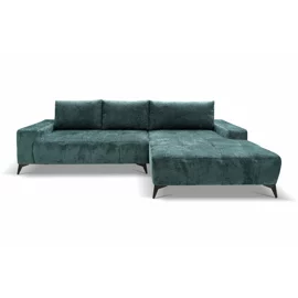 Coltar Extensibil Mauro, 290x175x85 cm, Stofa, Teal