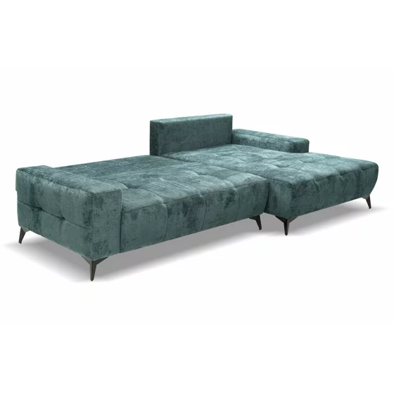 Coltar Extensibil Mauro, 290x175x85 cm, Stofa, Teal picture - 8