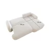 Coltar Extensibil Molly L, 276x176x94 h cm, Stofa Tip Boucle, Beige Inchis picture - 5