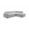 Coltar Extensibil Nala, 251x203x70-90 h cm, Stofa, Gri picture - 3