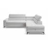 Coltar Extensibil Nala, 251x203x70-90 h cm, Stofa, Gri picture - 2
