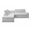 Coltar Extensibil Nala, 251x203x70-90 h cm, Stofa, Gri picture - 1