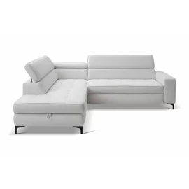 Coltar Extensibil Nala, 251x203x70-90 h cm, Stofa, Gri