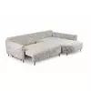 Coltar extensibil Palermo, 285X200X95 cm, Bej inchis picture - 8