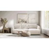 Coltar Extensibil Praga, 270x154x94 h cm, Stofa Beige picture - 1