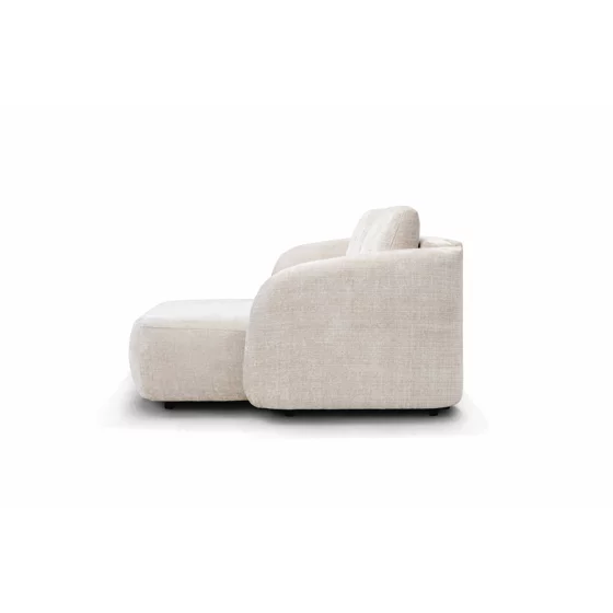 Coltar Extensibil Praga, 270x154x94 h cm, Stofa Beige picture - 3