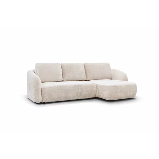 Coltar Extensibil Praga, 270x154x94 h cm, Stofa Beige picture - 8