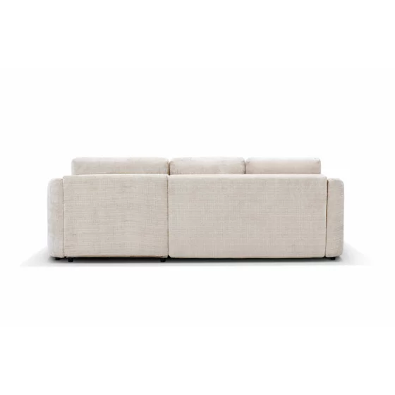 Coltar Extensibil Praga, 270x154x94 h cm, Stofa Beige picture - 10