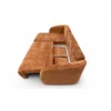Coltar Extensibil Praga, 270x154x94 h cm, Stofa Portocalie picture - 6