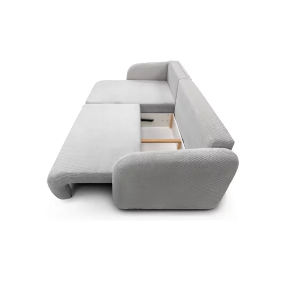 Coltar Extensibil Santeri, 241x154x91 h cm, Stofa Pop 03 Gri picture - 5