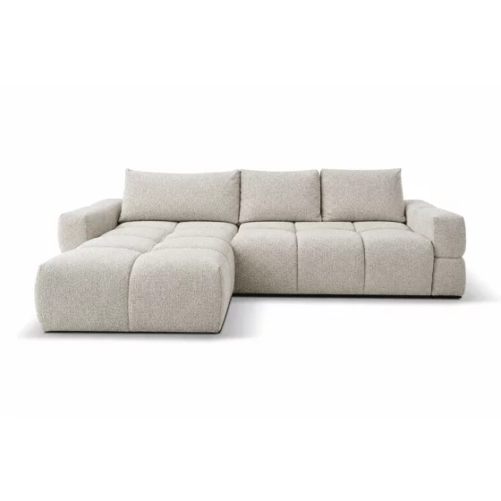 Coltar Extensibil Taremi LCH, 299x173x90 cm, Stofa Ivory picture - 1
