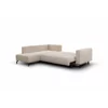 Coltar Extensibil Vedra, 270x210x90 h cm, Stofa Raita, Beige picture - 4
