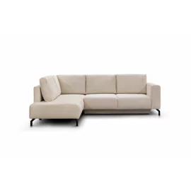 Coltar Extensibil Vedra, 270x210x90 h cm, Stofa Raita, Beige